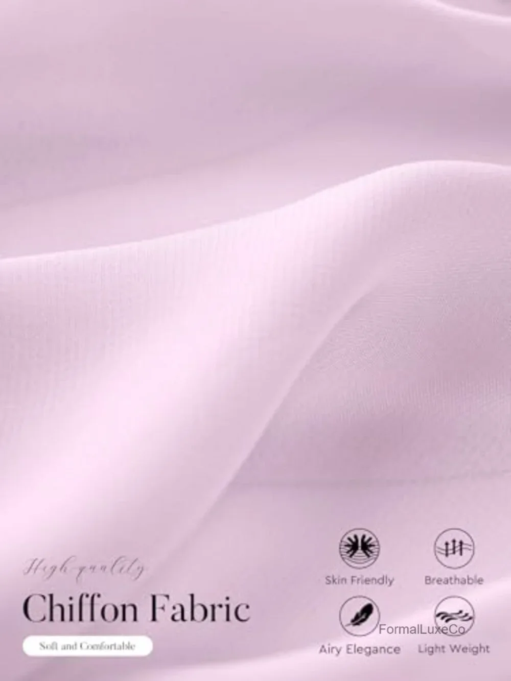 Elegant Long Cape Shawl Sheer Chiffon Bridal Cover Up Pearl Button Closure